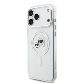 Karl Lagerfeld IML K&CH Heads Metal Frame MagSafe tok iPhone 17 Pro Ma-3666339550486 2 kép