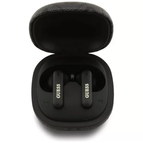 Guess PU 4G Script Logo ENC TWS Vezeték nélküli Fülhallgató Feket-3666339557263 3 kép