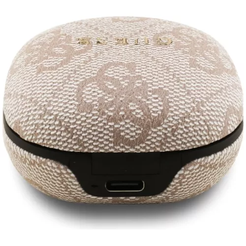 Guess PU 4G Script Logo ENC TWS Vezeték nélküli Fülhallgató Rózs-3666339557287 3 kép