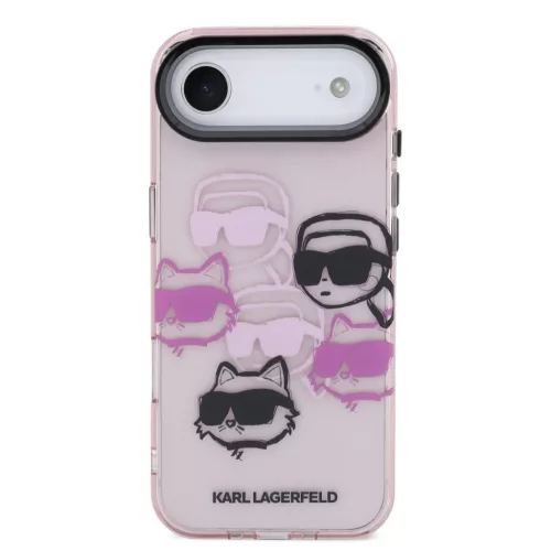  iPhone 17 Karl Lagerfeld IML Multi K&CH Heads Air tok-3666339574932 3 kép