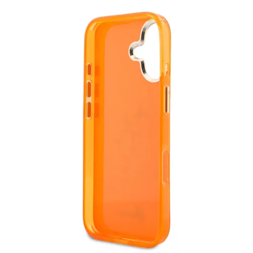  iPhone 17 narancssárga Guess IML 4G Script Metal Logo tok-3666339590369 6 kép