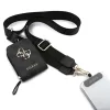 Guess Crossbody Pánt 4G Fém Logó + Pénztárca Fekete-3666339593285 5 kép
