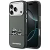  iPhone 17 Pro Max Fekete Karl Lagerfeld IML K&CH Heads Logo MagSafe tok
