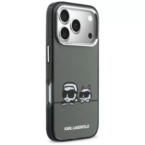  iPhone 17 Pro Max Fekete Karl Lagerfeld IML K&CH Heads Logo MagSafe t-3666339607180 4 kép