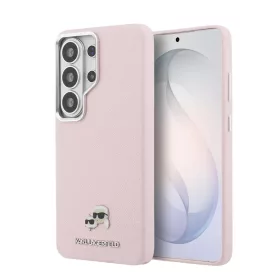 Karl Lagerfeld Grained PU Leather K&CH Heads Mágneses tok Samsung Gal-3666339612184 1 kép