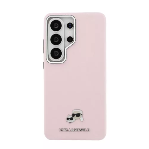 Karl Lagerfeld Grained PU Leather K&CH Heads Mágneses tok Samsung Gal-3666339612184 3 kép
