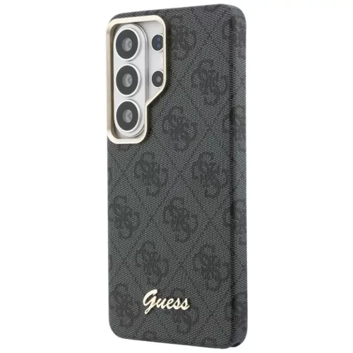  Samsung Galaxy S26 Ultra fekete Guess PU 4G Script Metal Logo Mágnes-3666339612993 2 kép