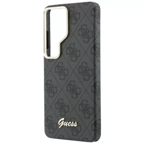  Samsung Galaxy S26 Ultra fekete Guess PU 4G Script Metal Logo Mágnes-3666339612993 6 kép