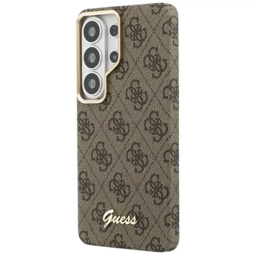  Samsung Galaxy S26 Ultra barna Guess PU 4G Script Metal Logo mágnese-3666339613020 2 kép