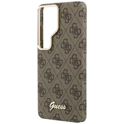  Samsung Galaxy S26 Ultra barna Guess PU 4G Script Metal Logo mágnese-3666339613020 6 kép