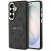  Samsung Galaxy S26 Fekete Guess PU Bőr 4G Arany Keret Mágneses tok