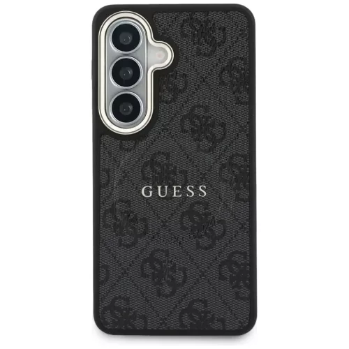  Samsung Galaxy S26 Fekete Guess PU Bőr 4G Arany Keret Mágneses tok-3666339613150 2 kép