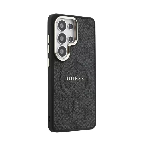  Samsung Galaxy S26 Ultra Fekete Guess PU Leather 4G Gold Frame Mágne-3666339613174 4 kép