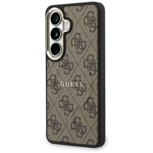  Samsung Galaxy S26 Barna Guess PU Leather 4G Arany Keretes Mágneses -3666339613181 2 kép