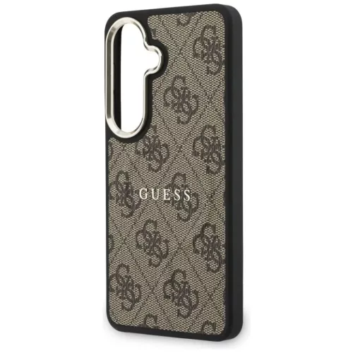  Samsung Galaxy S26 Barna Guess PU Leather 4G Arany Keretes Mágneses -3666339613181 6 kép