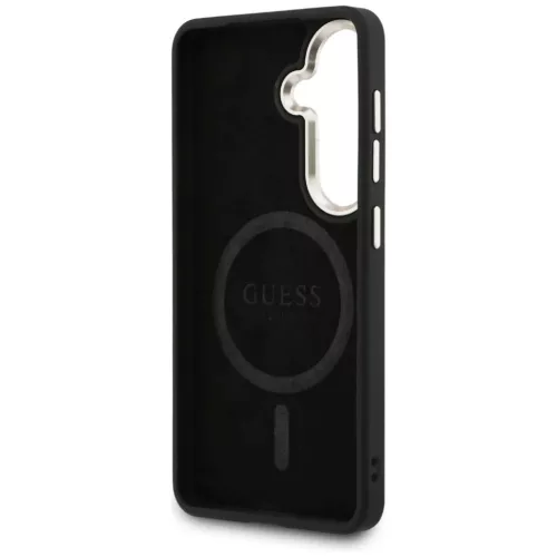  Samsung Galaxy S26 Barna Guess PU Leather 4G Arany Keretes Mágneses -3666339613181 7 kép