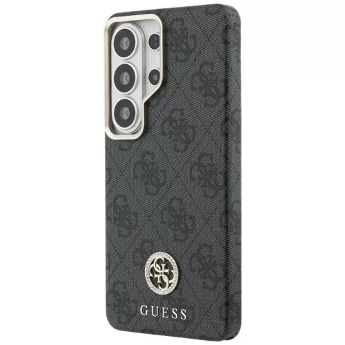  Samsung Galaxy S26 Ultra Fekete Guess PU bőr 4G Strassz Logó Arany -3666339613358 2 kép