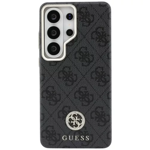  Samsung Galaxy S26 Ultra Fekete Guess PU bőr 4G Strassz Logó Arany -3666339613358 3 kép