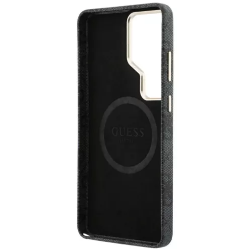  Samsung Galaxy S26 Ultra Fekete Guess PU bőr 4G Strassz Logó Arany -3666339613358 7 kép