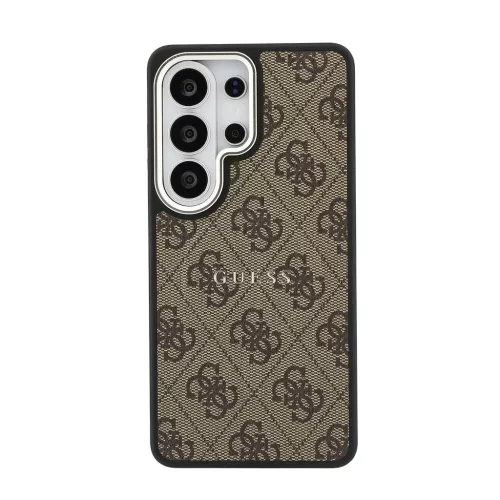  Samsung Galaxy S26 Ultra Barna Guess PU Leather 4G Arany Keretes Mág-3666339614119 3 kép