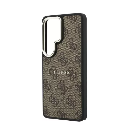  Samsung Galaxy S26 Ultra Barna Guess PU Leather 4G Arany Keretes Mág-3666339614119 5 kép