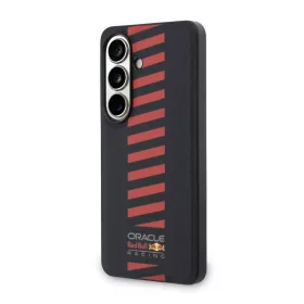    Samsung Galaxy S26 Navy Red Bull PU Bőr Hálós Powerbar Mágneses tok