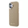  iPhone 17 Bézs Karl Lagerfeld PU Perforated Gold Dots MagSafe tok-3666339626037 2 kép