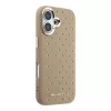  iPhone 17 Bézs Karl Lagerfeld PU Perforated Gold Dots MagSafe tok-3666339626037 4 kép