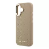  iPhone 17 Bézs Karl Lagerfeld PU Perforated Gold Dots MagSafe tok-3666339626037 5 kép