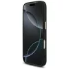  iPhone 18 Pro fekete Guess PU bőr tok 4G fém logóval és arany ker-3666339650988 5 kép