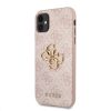 iPhone 11 Guess GUHCN614GMGPI Big Metal Logo tok 4G pink-3666339006662 1 kép