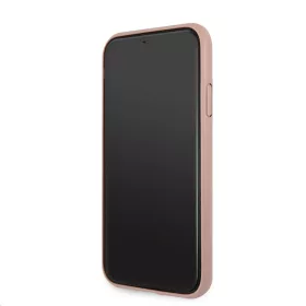 iPhone 11 Guess GUHCN614GMGPI Big Metal Logo tok 4G pink-3666339006662 1 kép