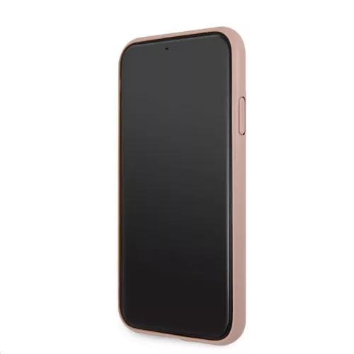 iPhone 11 Guess GUHCN614GMGPI Big Metal Logo tok 4G pink-3666339006662 1 kép