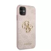 iPhone 11 Guess GUHCN614GMGPI Big Metal Logo tok 4G pink-3666339006662 2 kép