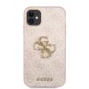 iPhone 11 Guess GUHCN614GMGPI Big Metal Logo tok 4G pink-3666339006662 3 kép