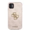 iPhone 11 Guess GUHCN614GMGPI Big Metal Logo tok 4G pink-3666339006662 3 kép