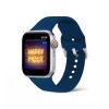 Apple Watch 4/5/6/7/8/SE (38/40/41mm) szilikon csatos óraszíj éjké- 1 kép
