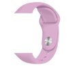 Apple Watch 4/5/6/7/8/SE (38/40/41mm) szilikon óraszíj világoslila - 5 kép