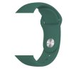 Apple Watch 4/5/6/7/8/SE (38/40/41mm) szilikon óraszíj olivazöld sz- 1 kép
