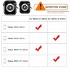 Apple Watch 38mm tok mintával + üvegfólia- 4 kép