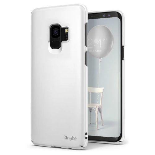 Ringke Slim Ultravékony PC tok Samsung S9 fehér-8809583847758 1 kép