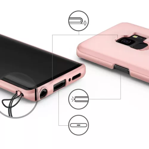 Ringke Slim Ultravékony PC tok Samsung S9 fehér-8809583847758 6 kép