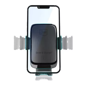 3mk Drive & Charge autós telefontartó rácsra/szélvédőre/műszerf-5903108487139 2 kép