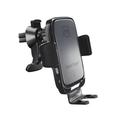 3mk Drive & Charge autós telefontartó rácsra/szélvédőre/műszerf-5903108487139 6 kép
