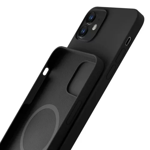 3mk Szilikon tok iPhone 12 / iPhone 12 Pro - fekete-5903108499019 4 kép