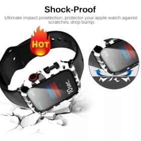 Apple Watch 40mm tok mintával + üvegfólia- 2 kép