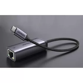 UGREEN CM483 USB-C RJ45 hálózati adapter (szürke)-6957303843220 2 kép