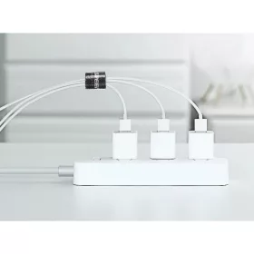UGREEN LP124 Kábelrendező (tépőzáras), 2 m (fekete)-6957303843541 2 kép