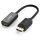 Ugreen HDMI - DisplayPort átalakító adapter 1080p 60Hz 12 bit feket-6957303843626 1 kép