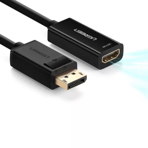 Ugreen HDMI - DisplayPort átalakító adapter 1080p 60Hz 12 bit feket-6957303843626 7 kép